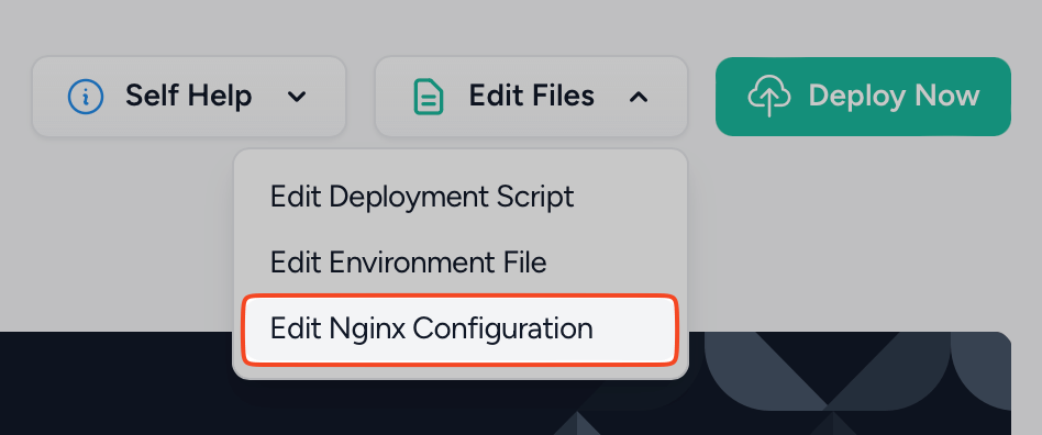 Laravel Forge - Nginx config